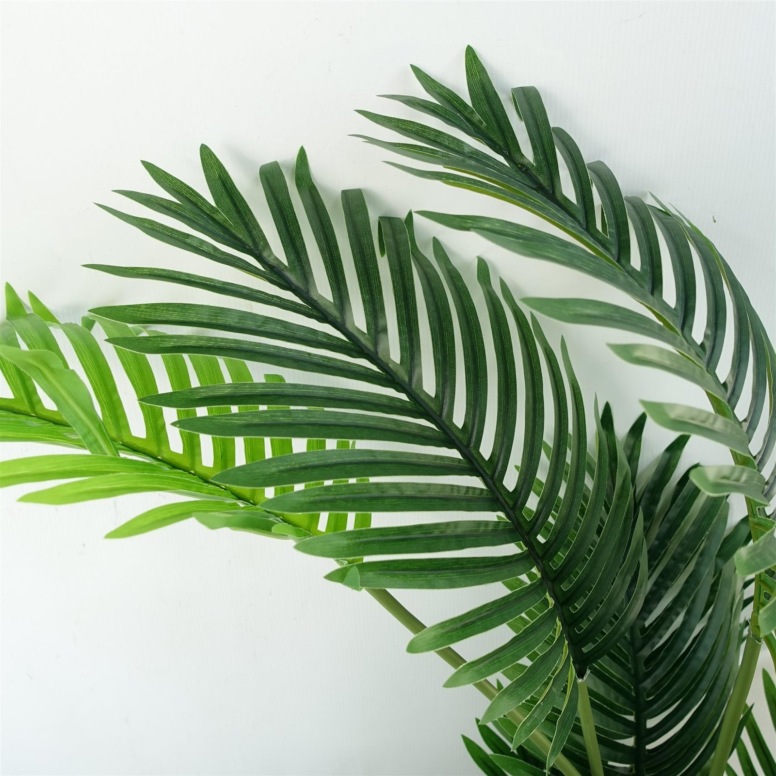 110cm Artificial Areca Palm Tree Potted In Black Pot