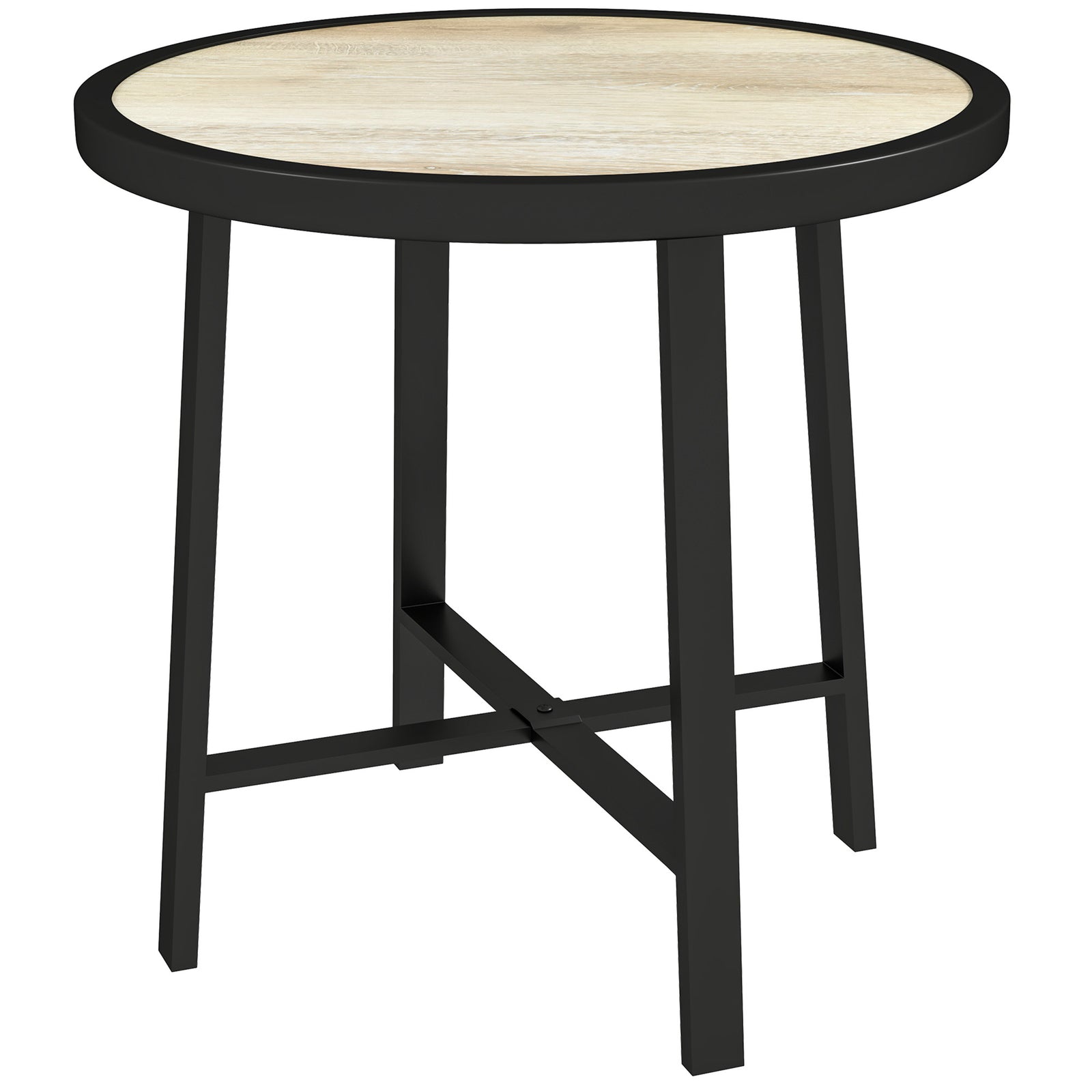 50.5cm Round Garden Table W/ Spc Tabletop | Natural