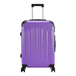 Modern Hardside Spinner Suitcase With Combination Lock | 24" | Purple