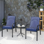 Adjustable Bistro Set, 3-piece | Blue