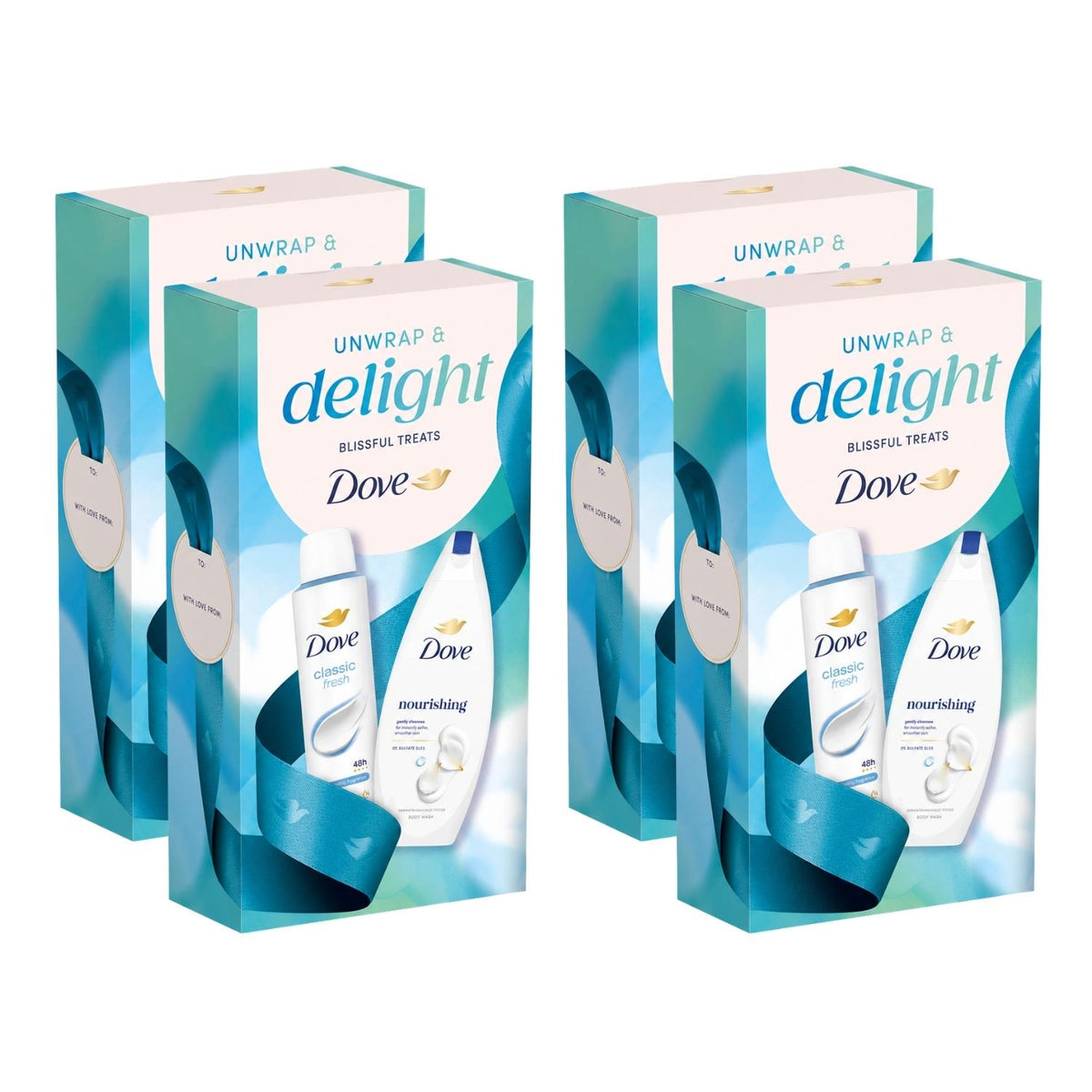 Unwrap And Delight Blissful Treats Duo Gift Set With Gift Box | Set of 4