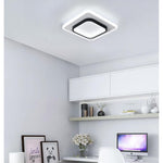 Bath Plus TB+ Modern Square Led Flush Mount Ceiling Light
