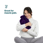 Plush Hot Water Bottle | One Size | Purple