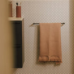 Towel Rail Matt Black Logic (40cm)