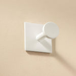 Towel Hook, Robe Hook, Coat Hook, Self-adhesive, White, Stick Collection