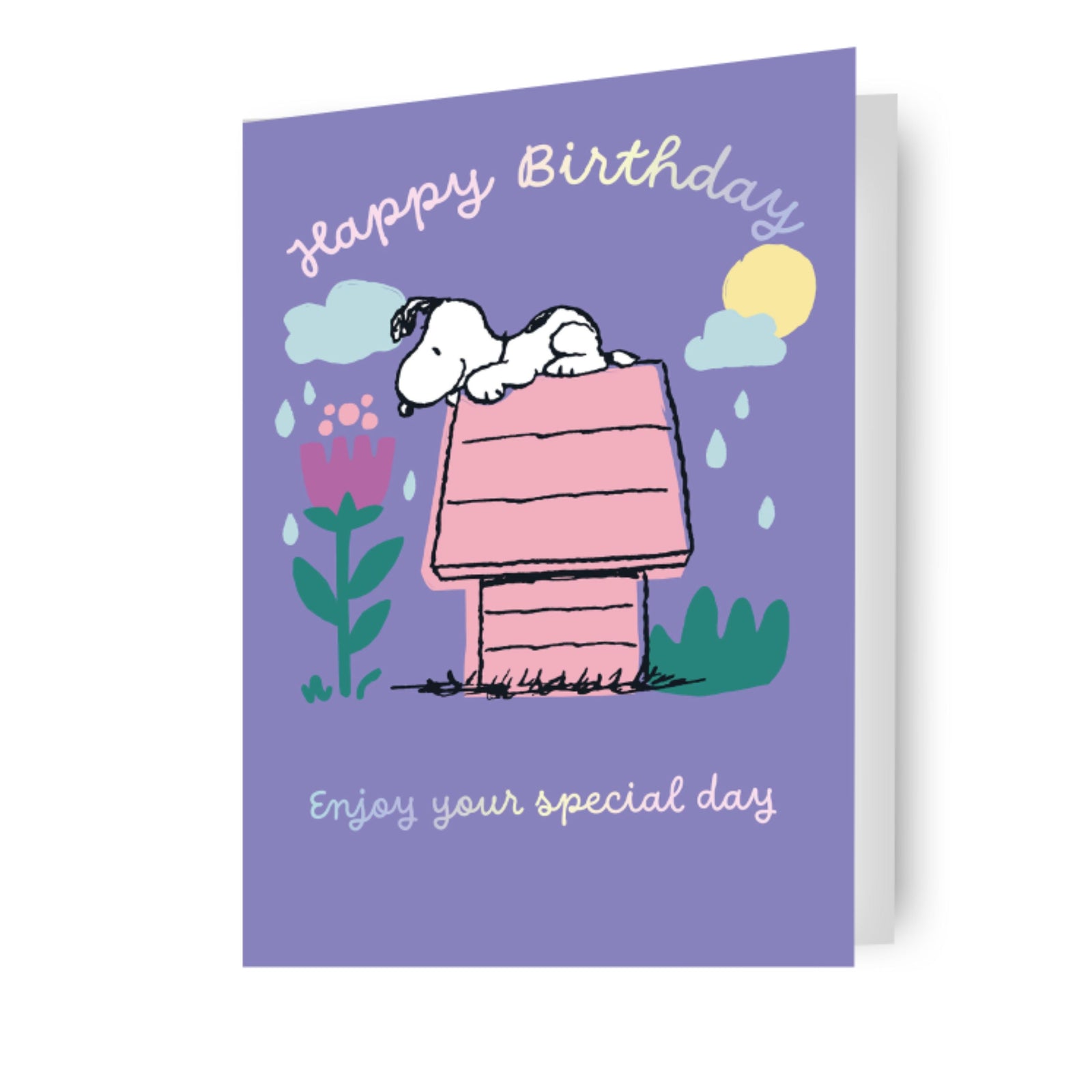 Peanuts Snoopy Birthday Card Official Product