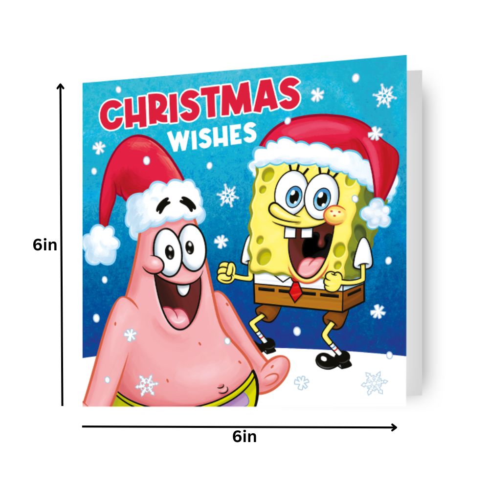 SpongeBob SquarePants Christmas Card Official Product