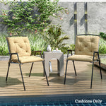 Garden Chair Cushions, Set Of 2 | Khaki