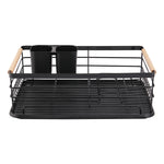 Kitchen Dish Drying Rack Iron Iron Dish Drainer | Black