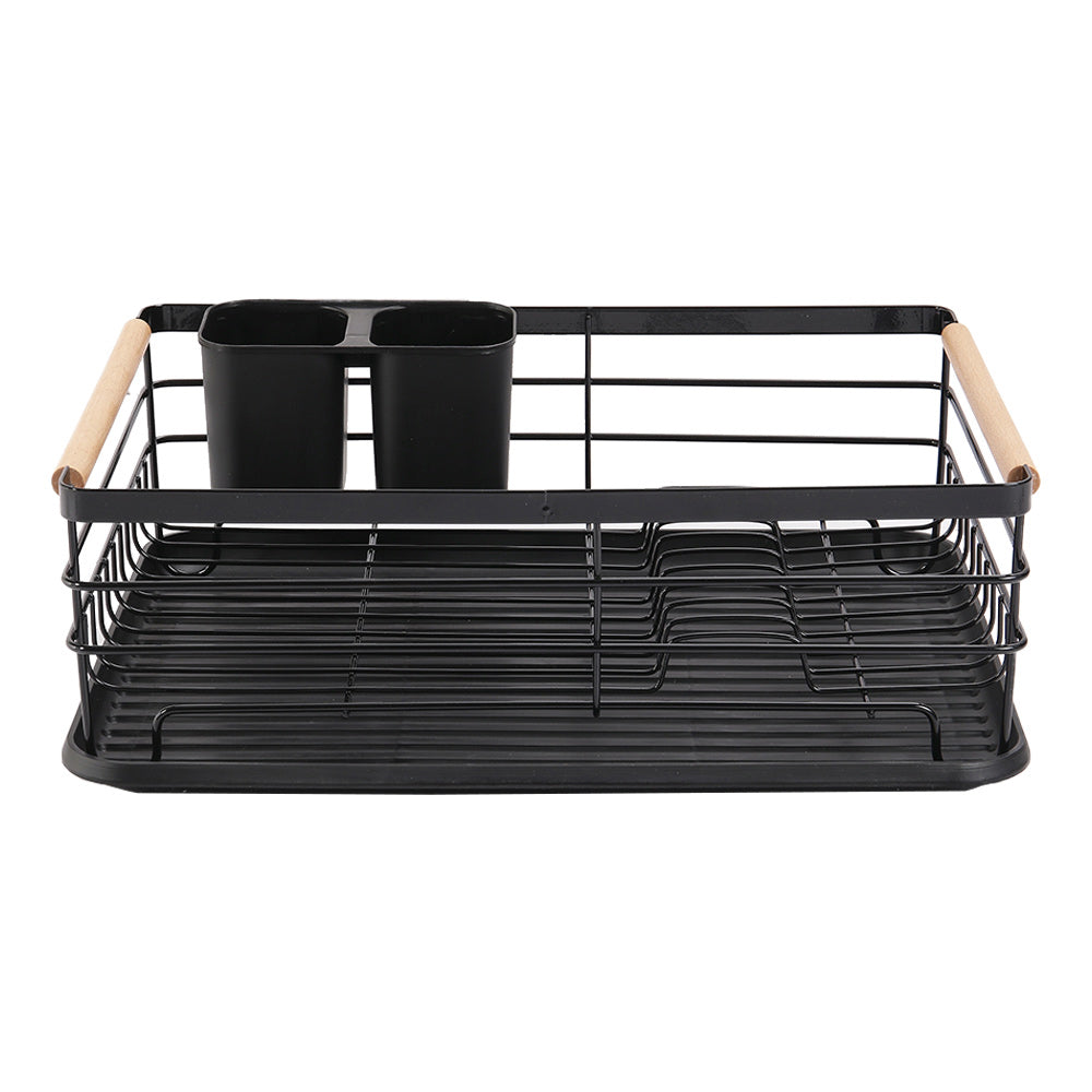 Kitchen Dish Drying Rack Iron Iron Dish Drainer | Black