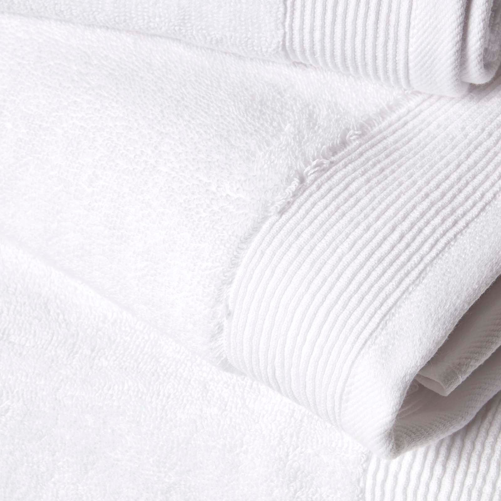 100% Combed Egyptian Cotton 700 Gsm Towels | Face Towel | White