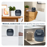 Reusable 1000ml Dehumidifier With 2 Calcium Chloride Refill Tabs | Navy Blue