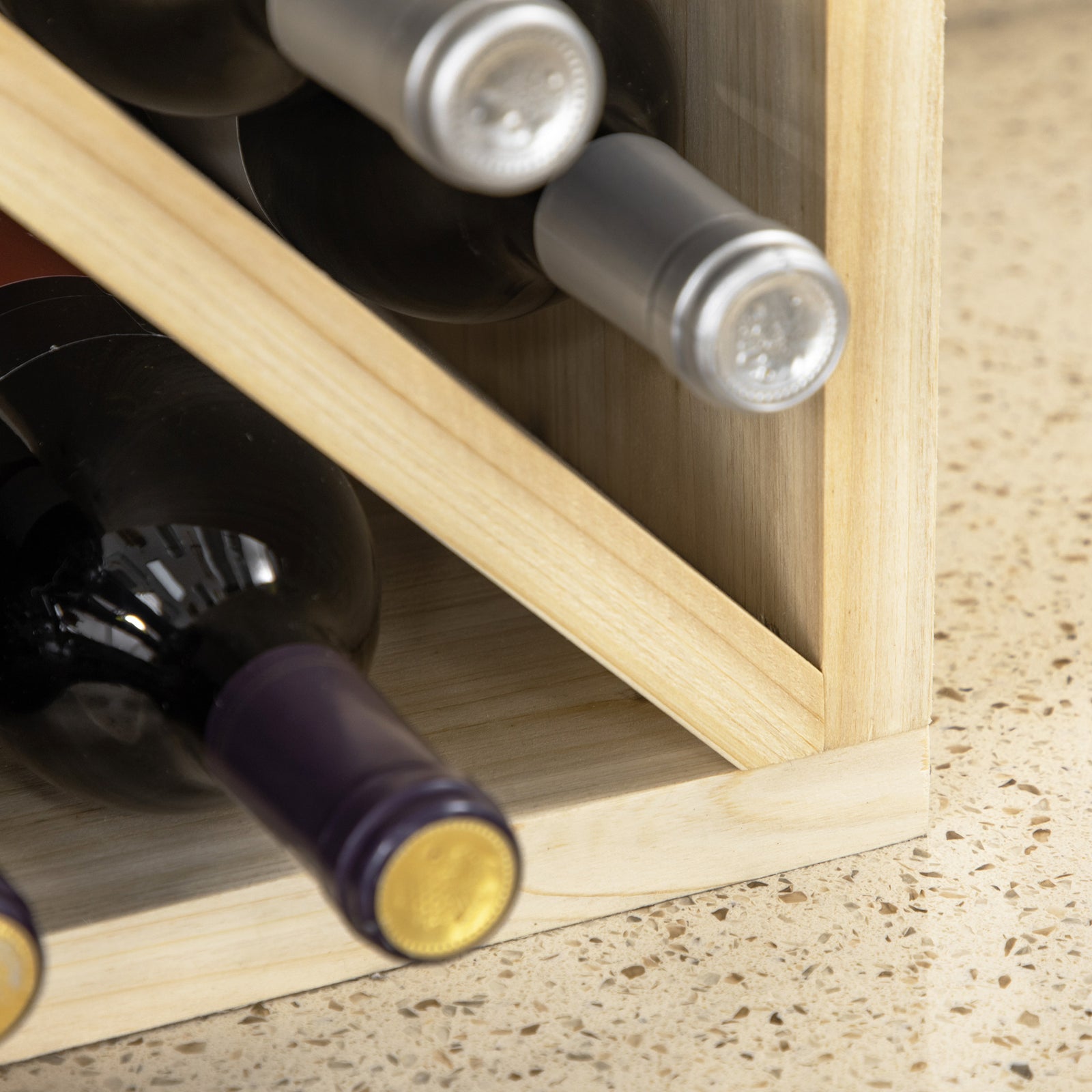 Tabletop Wine Rack, 24 Bottles