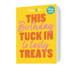 Birthday Card Featuring A Recipe For Chocolate Peanut Butter Bars Official Product