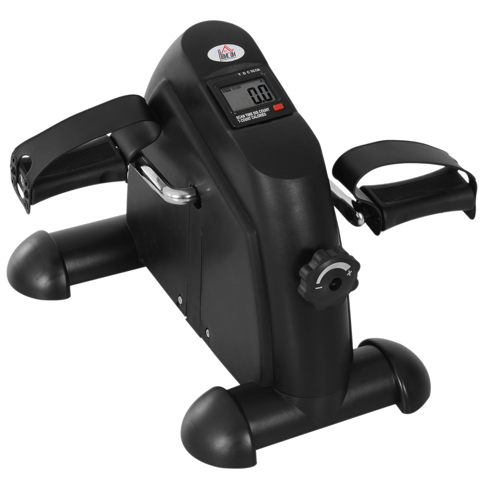 Mini Exercise Bike Portable Legs Exerciser Machine | Black