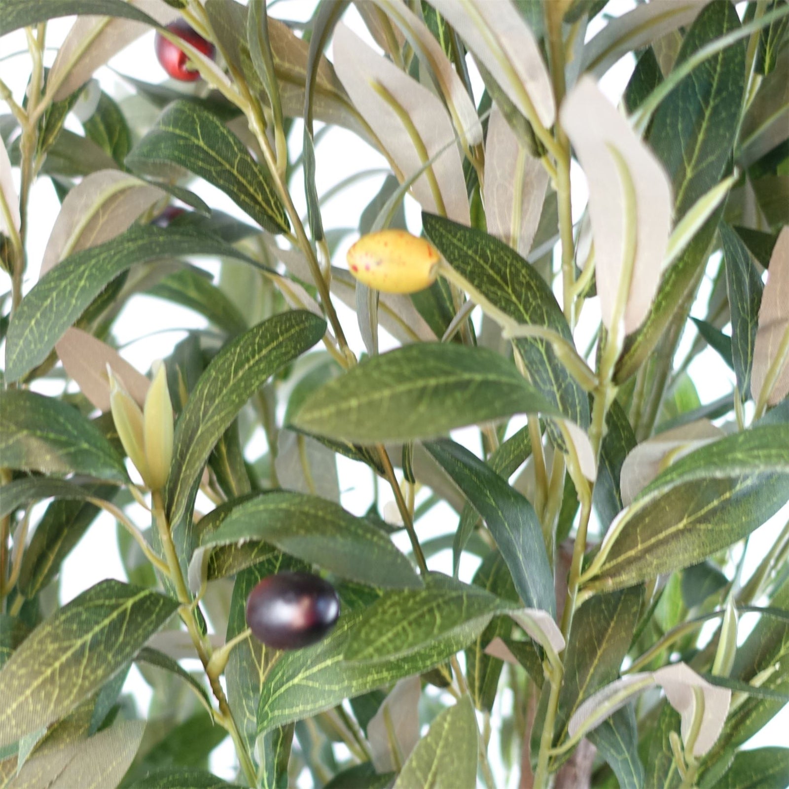 150cm Artificial Natural Look Olive Tree With Wooden Trunk