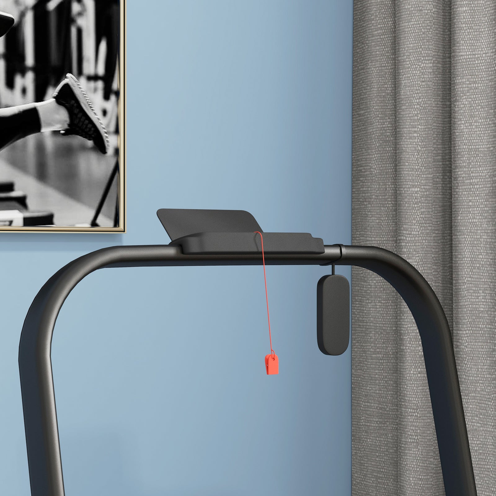 2.5hp Folding Treadmill Walking Pad W/ Led Display | Blue