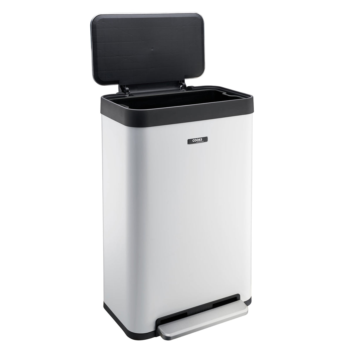 Xl Pedal Recycling Bin 65l | 65L | White