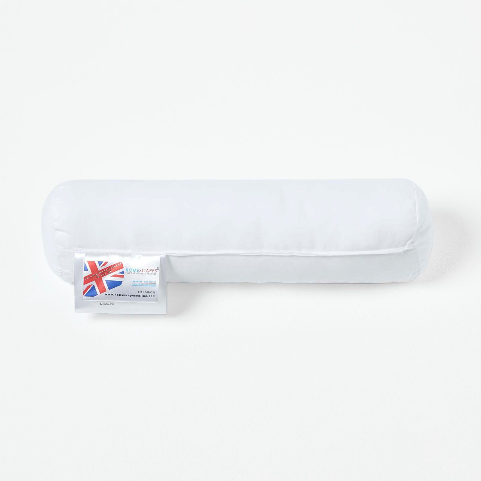 Super Microfibre Cushion Pad | 30cm x 9cm | White