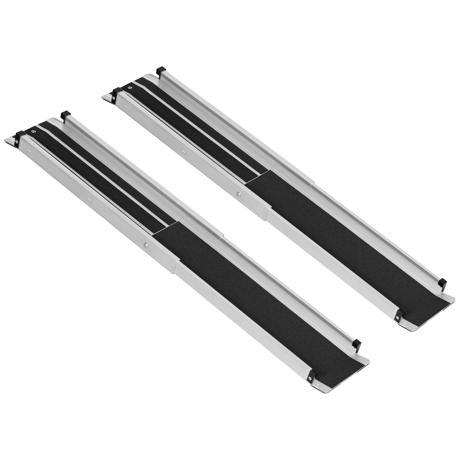 Aluminium Telescopic Wheelchair Ramps Folding Ramp | Small | Silver