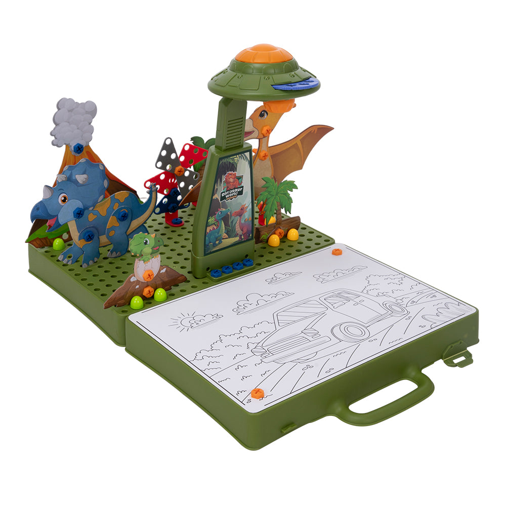 Projector Painting Puzzle Box | Green
