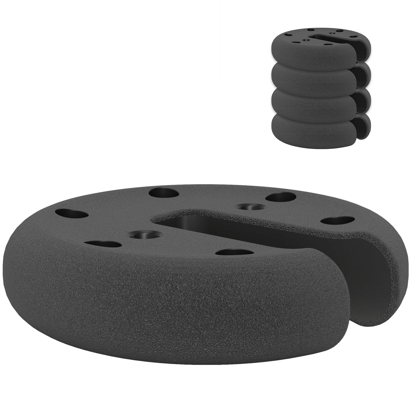 Tent Weight Base 4pcs Gazebo Foot Leg Pole Anchor Weights