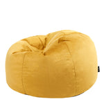 Aurora Velvet Bean Bag | Yellow