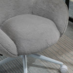 Fluffy Leisure Chair W/ Armrest