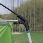 Two Room Dome Tent Camping Shelter W/ Porch And Portable Bag