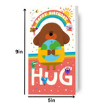 Hug' Birthday Card Official Product