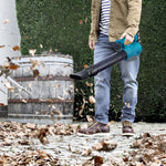 21v Cordless Handheld Leaf Blower With Battery And Charger