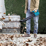 21v Cordless Handheld Leaf Blower With Battery And Charger