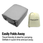 Premium Blow Up Inflatable Air Bed Mattress With Built In Pump Storage Bag Included (single,double, King) | Double | Grey