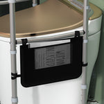 Adjustable Toilet Safety Frame With Rubber Tips Storage