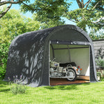 3x3m Heavy Duty Outdoor Garden Storage Tent Grey