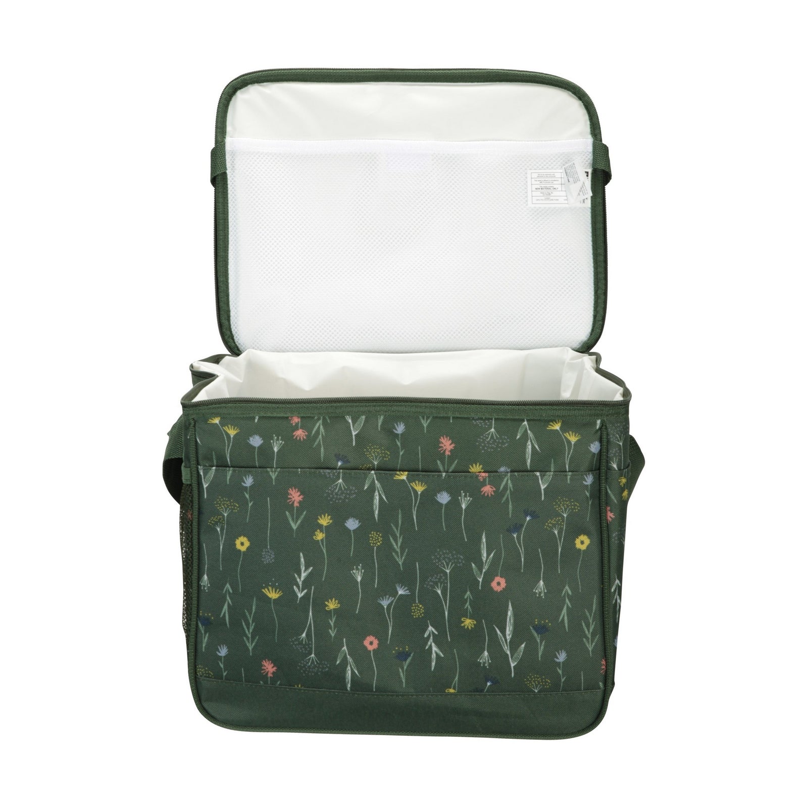 25l Floral Cooler Bag | One Size | Olive
