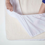 Deep Fitted Fleece Underblanket | European Double | White