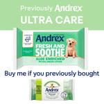 Andrex Washlets Ultra Care Biodegradable & Flushable Toilet Wipes, 24 Pack