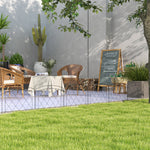 Fencing Panels 24in X 12ft Bed Border, Metal