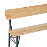 Portable Folding Camping Picnic Table And 2 Benches