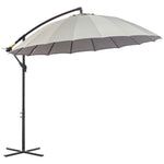 2.7m Cantilever Shanghai Parasol W/ Crank & Cross Base