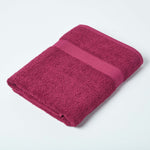 Turkish Cotton 500gsm Towel | Bath Towel | Burgundy