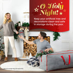 Grey Xmas Tree Storage Bag For 7ft Artificial Trees Wi/ Handle