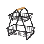 2-tier Removable Fruit And Vegetable Basket