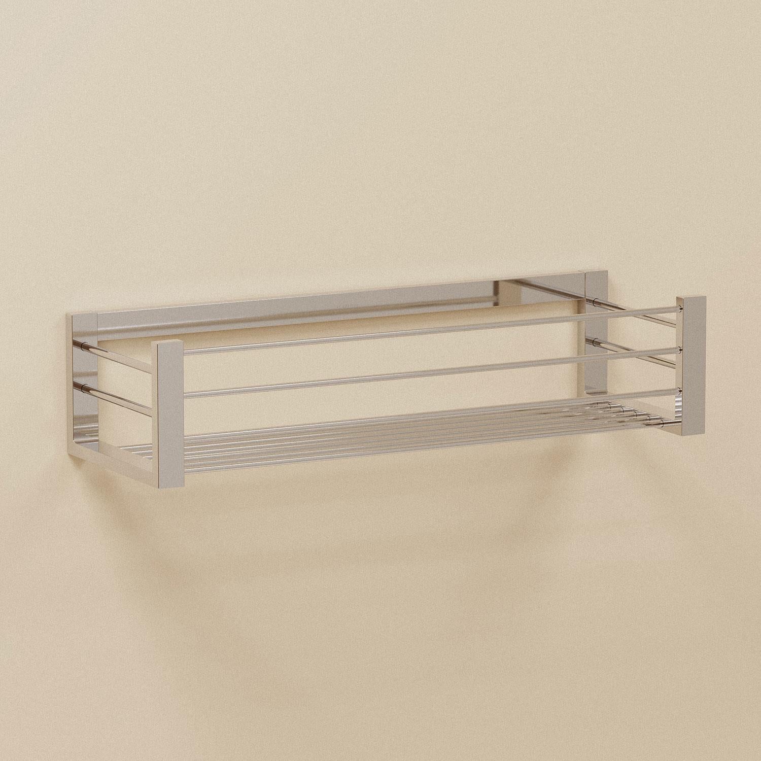 Shower Caddy Basket, 35cm, Chrome, Wall Mounted, Architect Collection