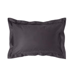 Egyptian Cotton Oxford Pillowcase 1000 Tc | 48 x 74cm | Charcoal Grey