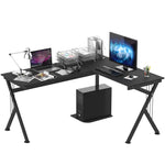 L-shaped Corner Computer Desk Laptop Workstation Pc Table