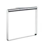Polished Chrome Wall Mounted Towel Ring Bathroom Storage | Polished Chrome