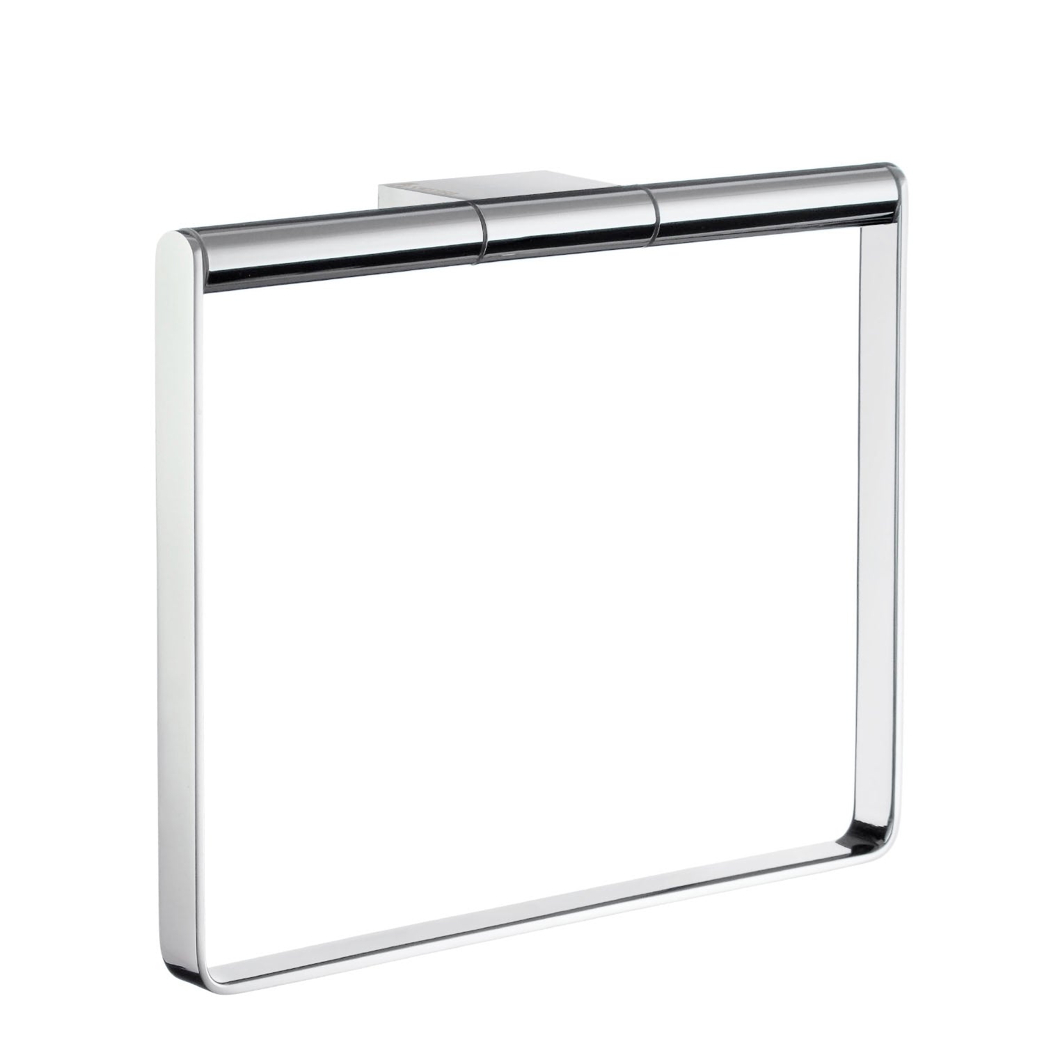 Polished Chrome Wall Mounted Towel Ring Bathroom Storage | Polished Chrome