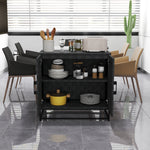 Modern Storage Cupboard With Adjustable Shelf 2 Doors | One Size | Black